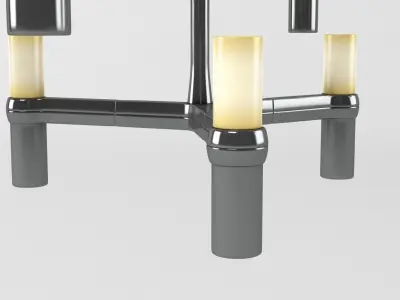 Nemo Crown Minor Chandelier 3D model