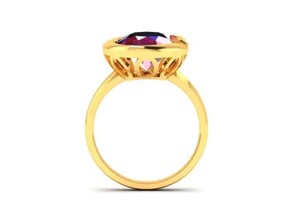 Women Ring  Render 3dm STL OBJ FBX Details 3D print model 198