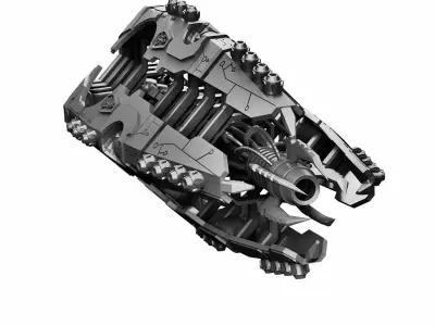 Eternal Dynasty Void Cannon Wargame Proxy Miniature 3D print model