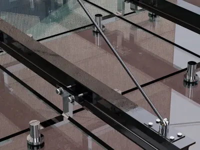 GLASS CANOPY NO1 A 3D model