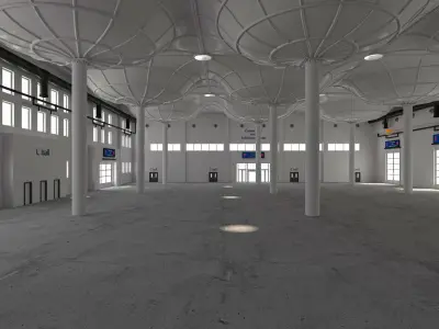 Convention And Exhibition Center 3D model