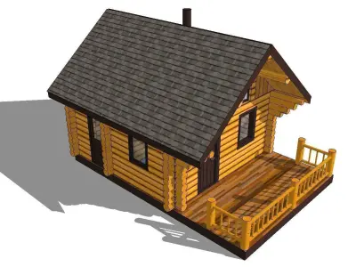 Creative Design-Holiday Cabin-064 3D model