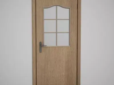 CGAxis Door 3D model