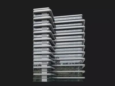 Cascade Tower 3D model