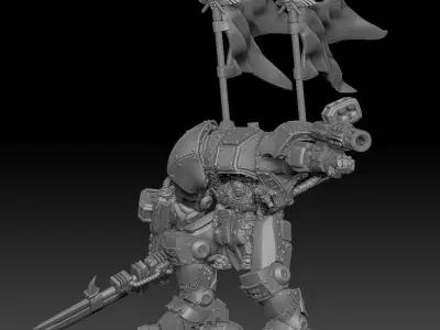 Exo Striker 1 3D print model