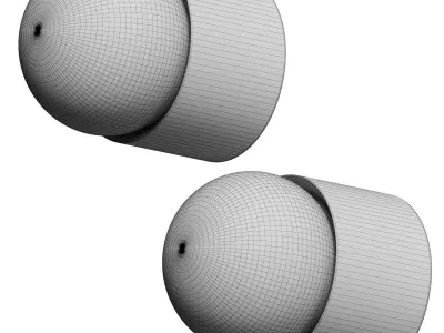 Architectural S60 Surface Mount by Michael Anastassiades 3D model