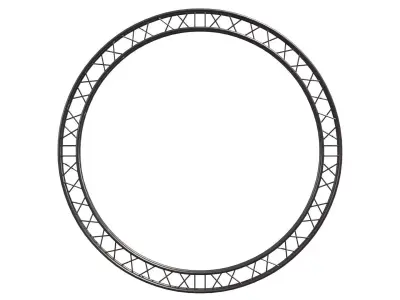 Circular Ring Truss Arch Modular  3D model