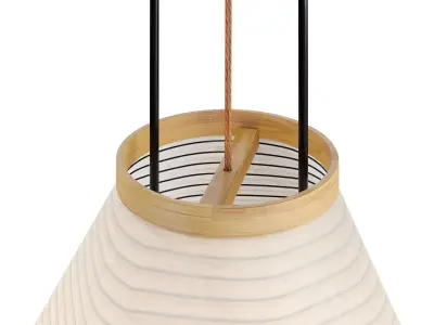 Akari 13A Floor Lamp by Vitra 3D model