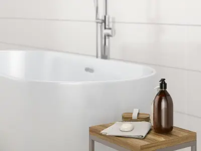 bath Ravak Freedom 3D model