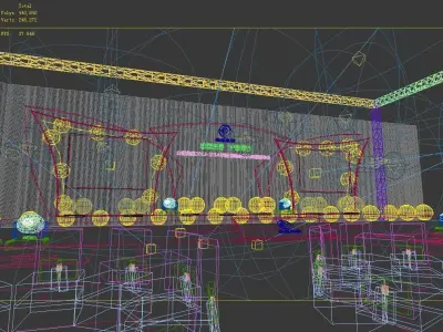 Carnival stage 40 3D model