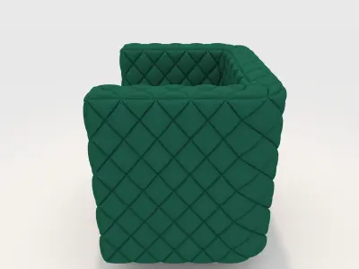 Sofa 1 Seater 10 3D model