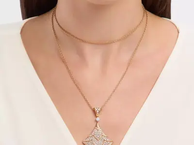 BVLGARI - DIVAS DREAM - NECKLACE - LARGE 3D print model