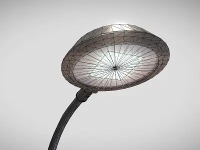 Street Light 15 version 13 6m with pole 1 Low-poly 3D model