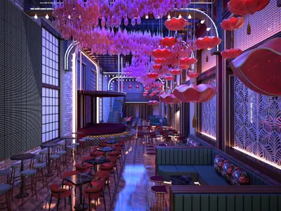 Night Club 3D model