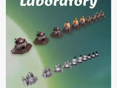 Laboratory 3D model