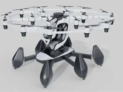  Hexa Drone By Lift Aircraft 