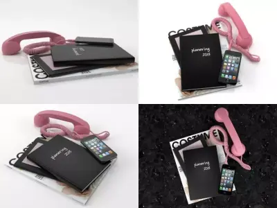 Speaking Set 3D model