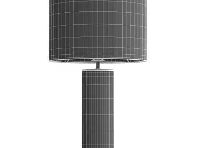 Stone Table Lamp 3D model