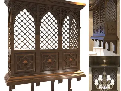 ORIEL WINDOW 3D model