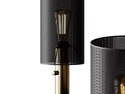 Rica Metal Table Lamp 3D model