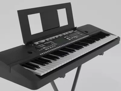 3D Digital Keyboard 3D model