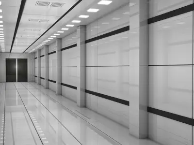 Apartment Corridor 3D model order