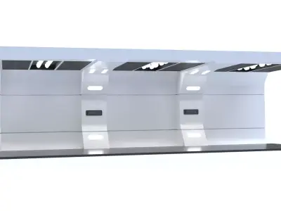 The Mandalorian - Rebel Prison Ship 1 - Side Hallway 1-18 scale Free 3D print model