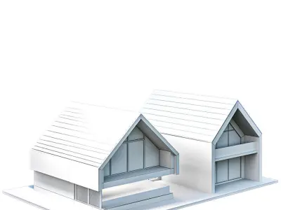 MODREN HOUS N4 3D model