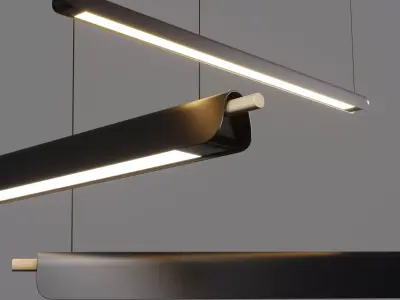 Trapets pendants Light Zero 3D model