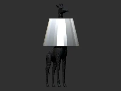 GIRAFFE TABLE LAMP 3D print model