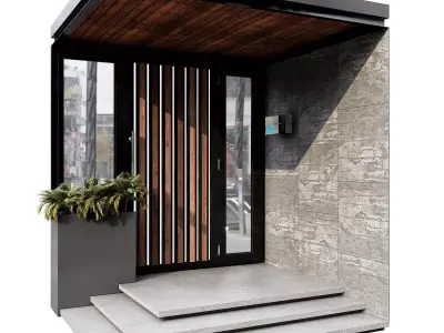 ENTRANCE GATE NO2 A 3D model