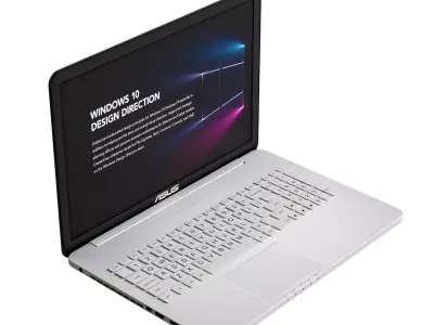 ASUS N552VW with backlight key notebook 3D model
