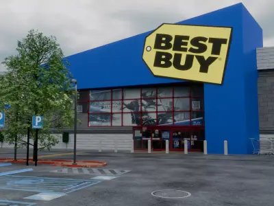 Best Buy 3D Model 3D model