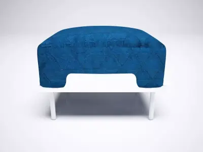 Ottoman - High Quality Furniture 3D model