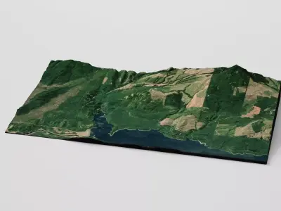 Green Landscape 3D model