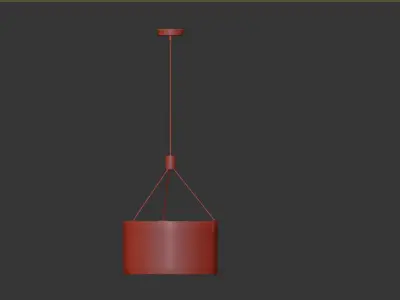 TORTOLA 1 Suspension lamp 3D model
