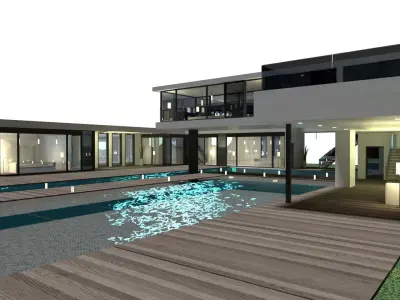 Modern Villa 3D model