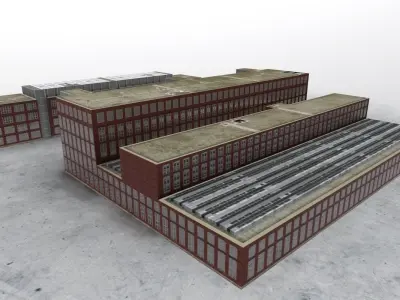 EDDF Storage 31 Low-poly 3D model