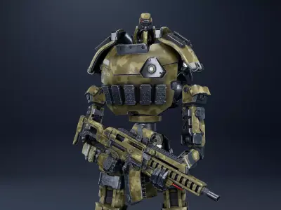 Etasphera73 Low-poly 3D model