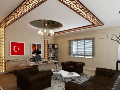 MODERN OFFICE 3D model