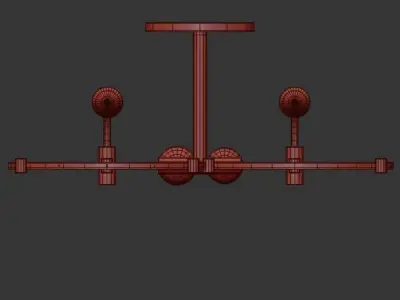 DOUBLE LENS 3D model