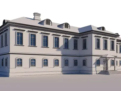 MOnestry building 3D model