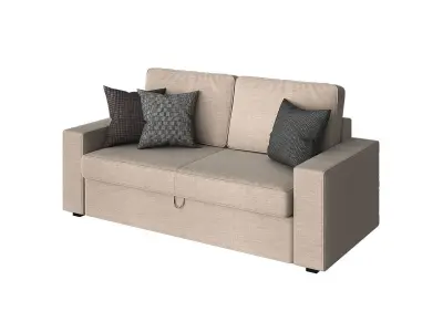 VILASUND 3 sleeper sofa ikea 3D model