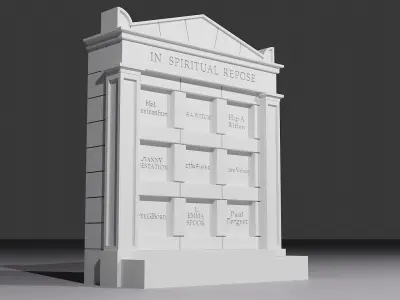 Haunted Mansion Exit Crypt 2 - Magic Kingdom 3D print model