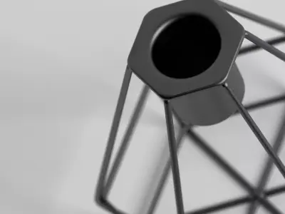 Diamond Candlestick 3D model