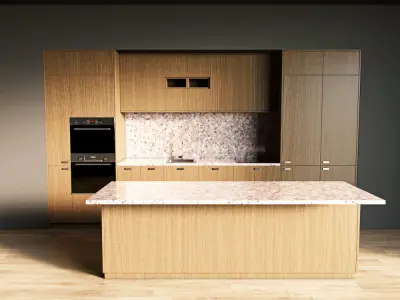 116-Kitchen8 texture 10 3D model