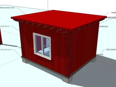 Creative Design-Holiday Cabin-0151 3D model