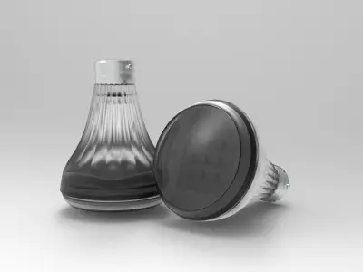 Rechargeable LED bulb  Free 3D model