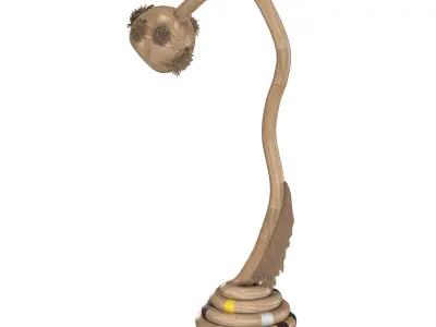floor lamp Cobra 3D model