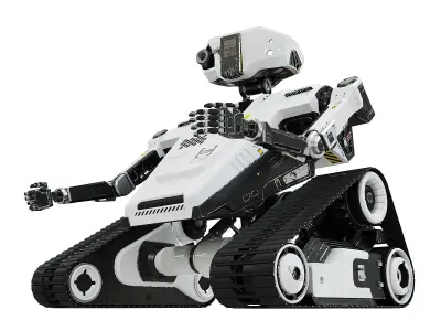 Robot Rt model 1-0 High-Poly 3D model